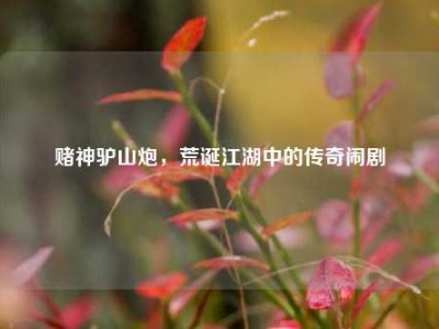 赌神驴山炮，荒诞江湖中的传奇闹剧