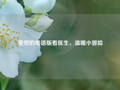 麦兜的粤语版看医生，温暖小冒险