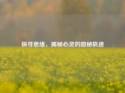 探寻思绪，揭秘心灵的隐秘轨迹