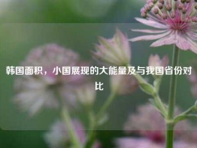 韩国面积，小国展现的大能量及与我国省份对比