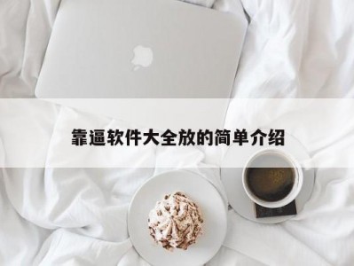 靠逼软件大全放的简单介绍