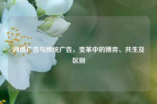 网络广告与传统广告,变革中的博弈、共生及区别